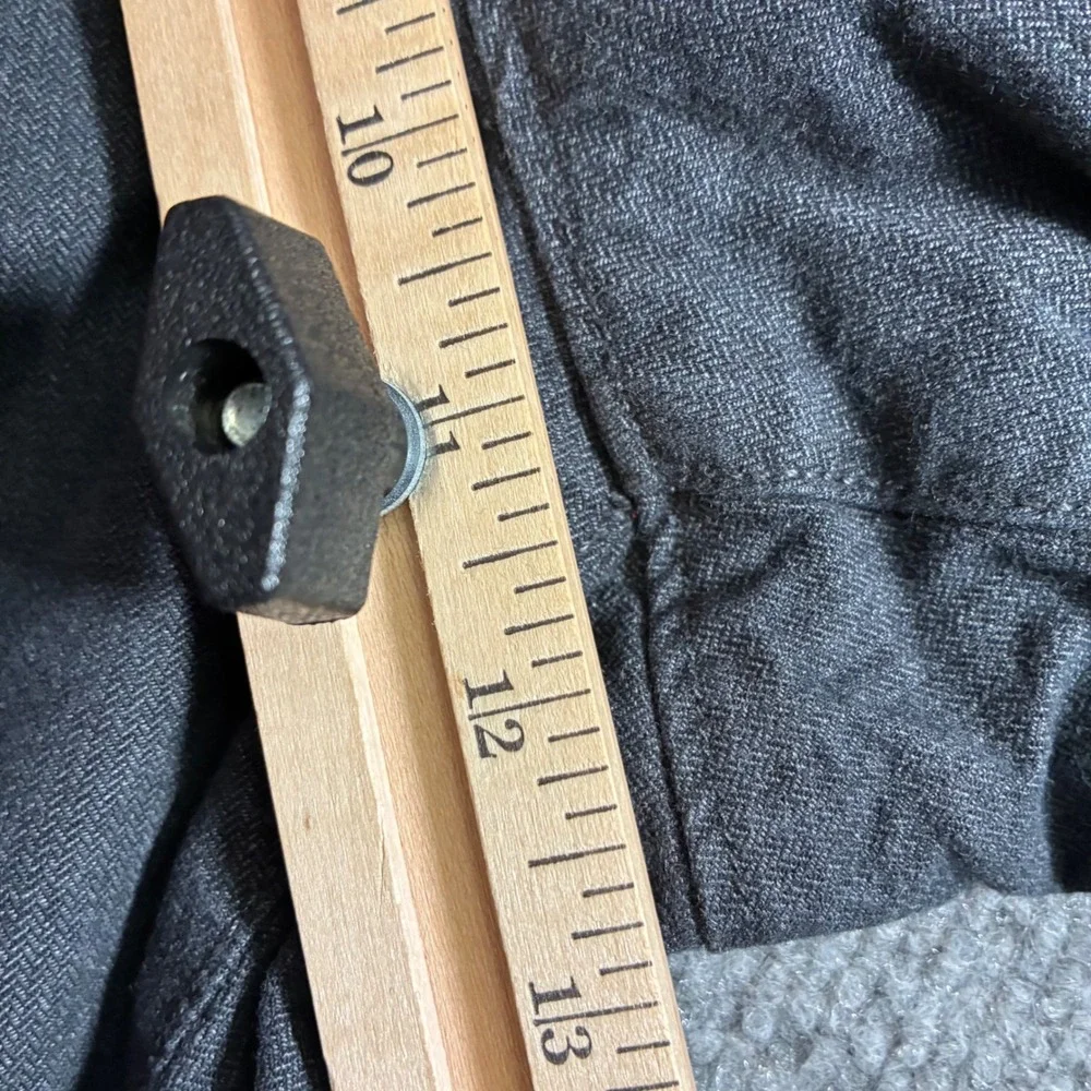 Banana Republic‎ Vintage Straight Pants Mens 36x34 Gray Cotton Chinos